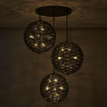 ALLEGRI, ALTA 3 ORB PENDANT, PENDANT LIGHT