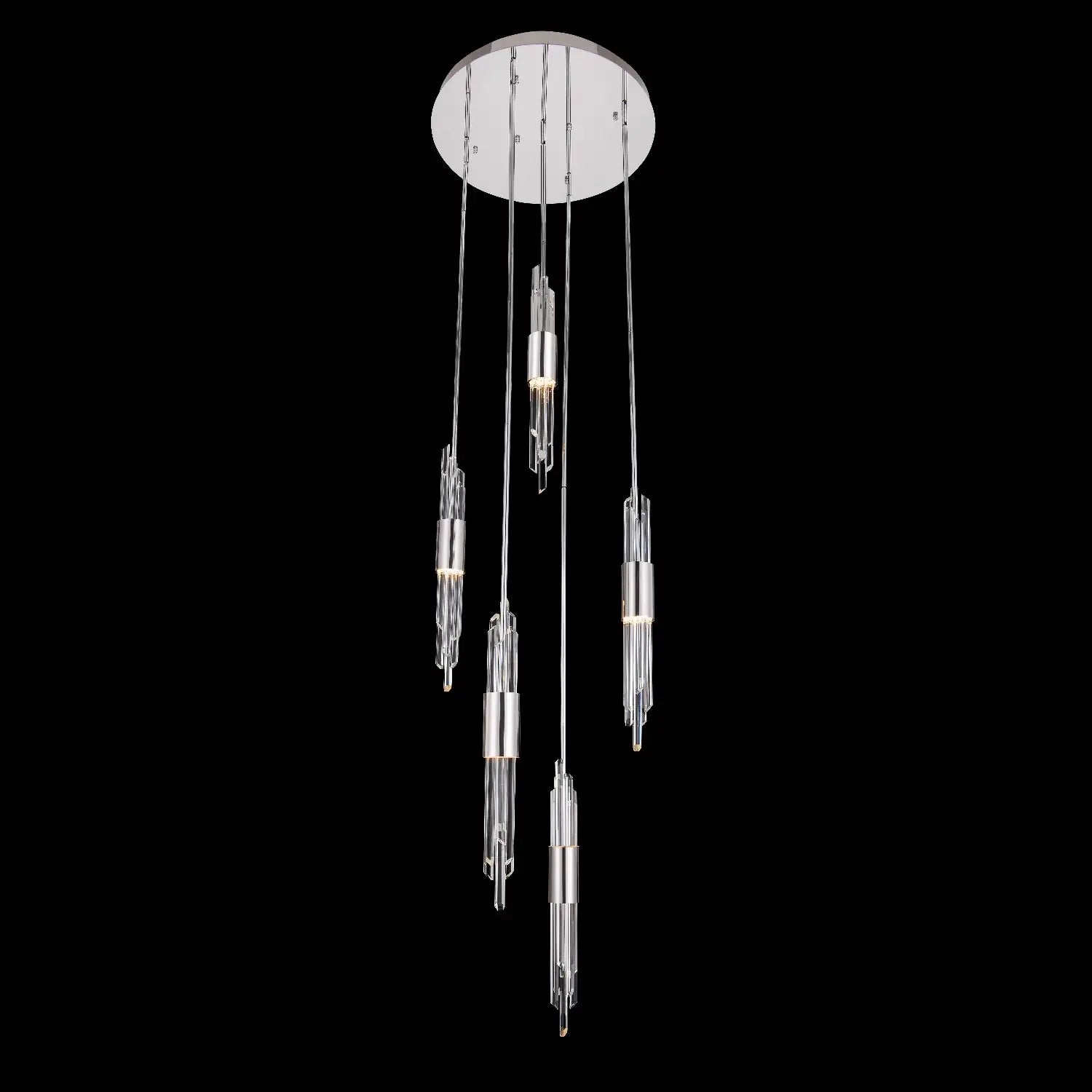 ALLEGRI, LUCCA MULTI DROP FOYER, PENDANT LIGHT
