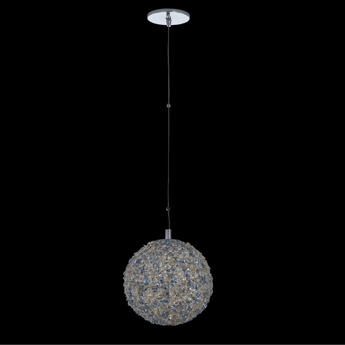 ALLEGRI, LINA COLORATA CRYSTAL BALL, PENDANT LIGHT