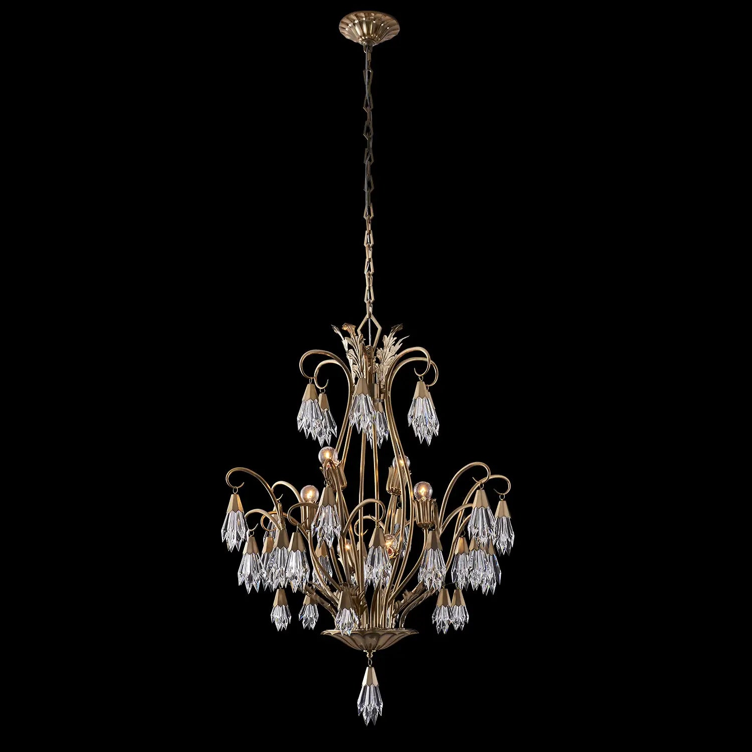 ALLEGRI, TULIPANI CHANDELIER, CHANDELIER LIGHT