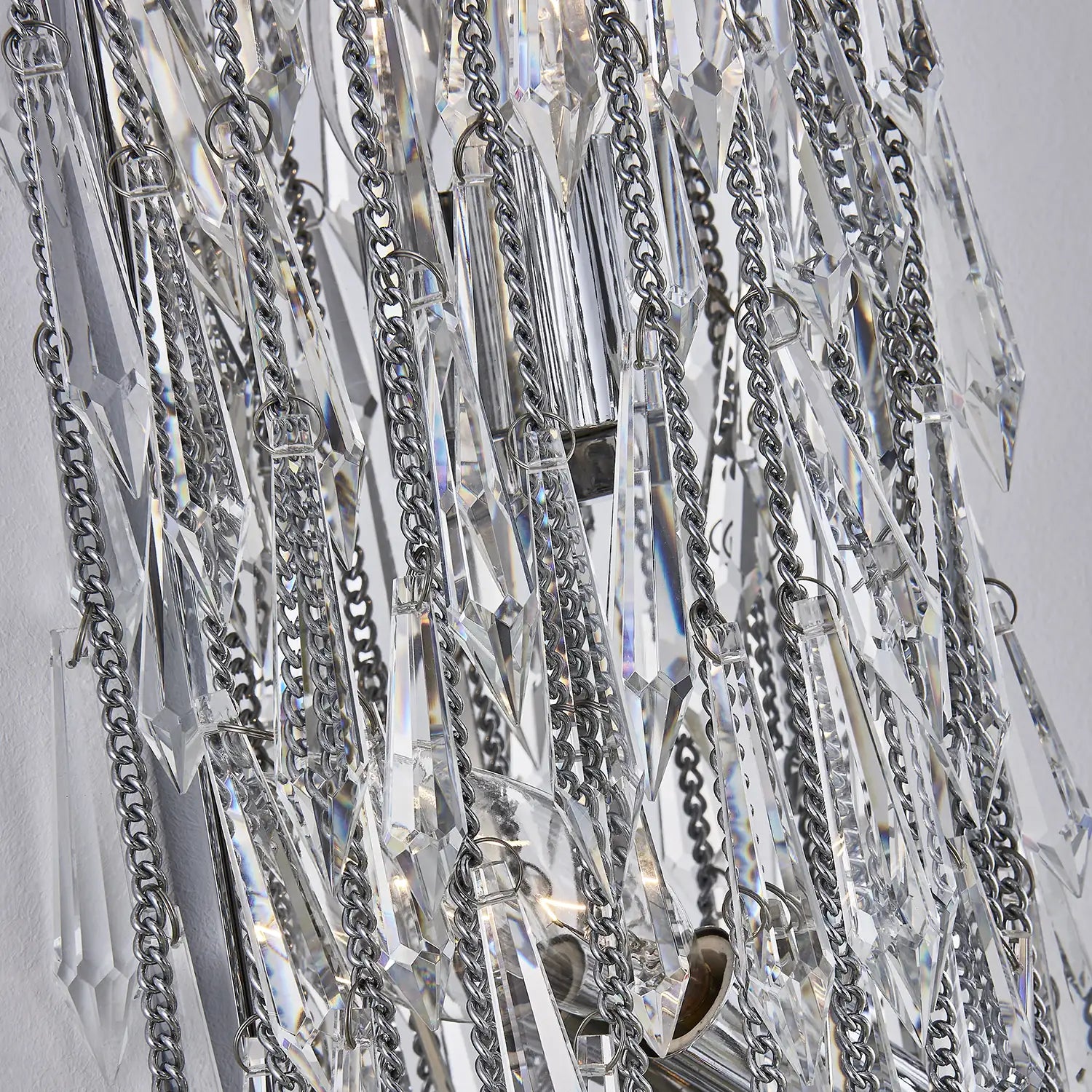 ALLEGRI, FRANGIA CHROME WALL SCONCE, WALL SCONCES
