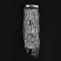 ALLEGRI, FRANGIA CHROME WALL SCONCE, WALL SCONCES