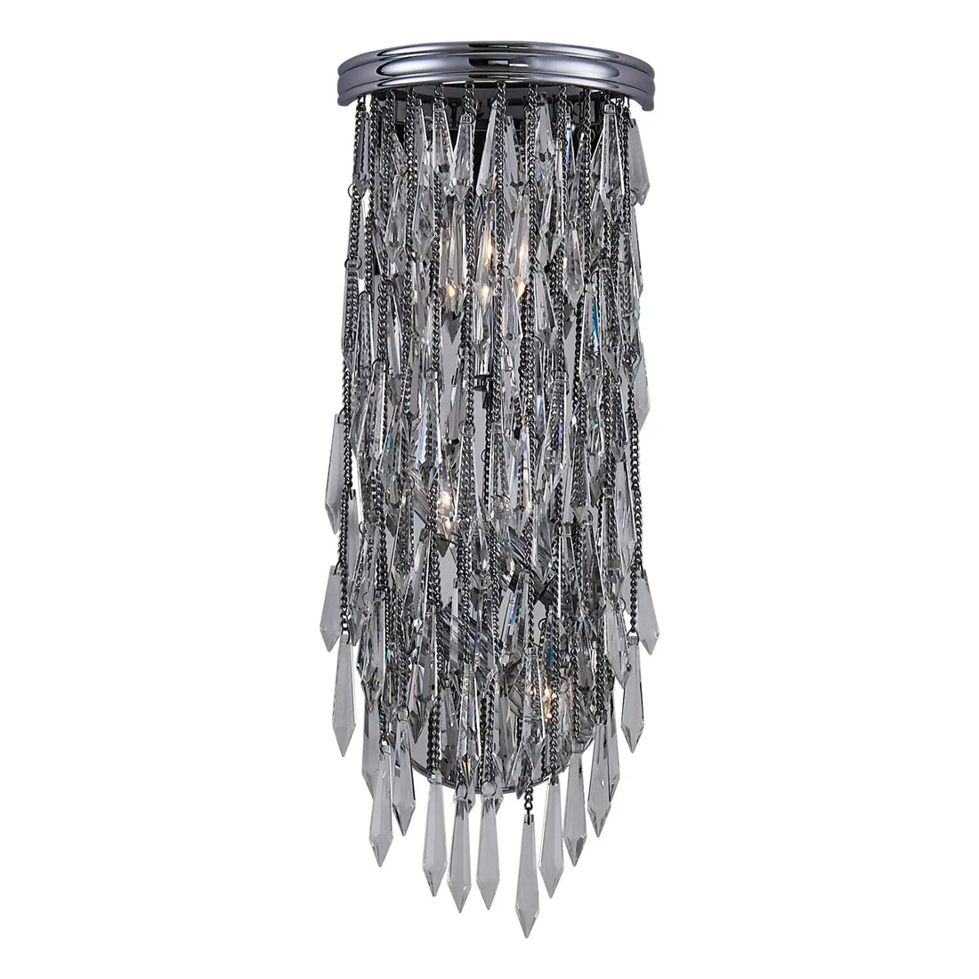 ALLEGRI, FRANGIA CHROME WALL SCONCE, WALL SCONCES