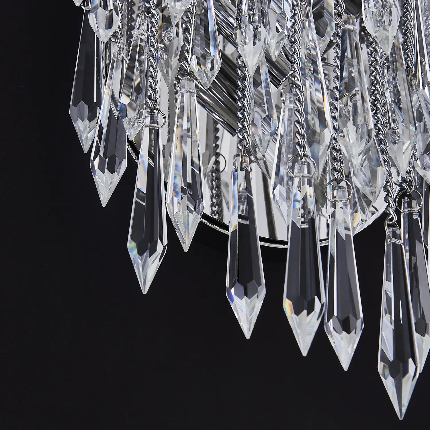 ALLEGRI, FRANGIA CHROME WALL SCONCE, WALL SCONCES