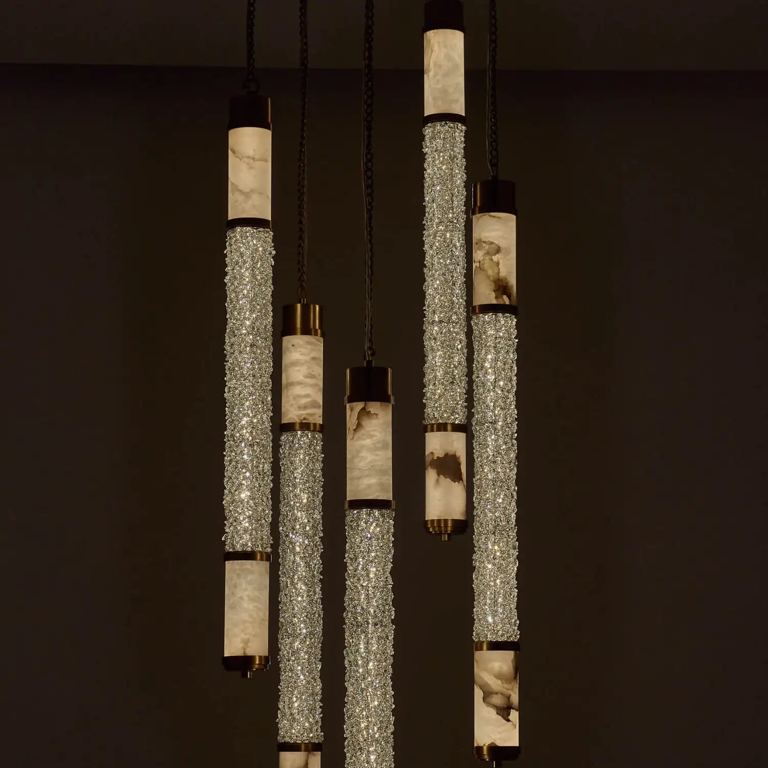 ALLEGRI, TUBO CCT LED FOYER LIGHT | 041951-062-FR001, PENDANT LIGHT