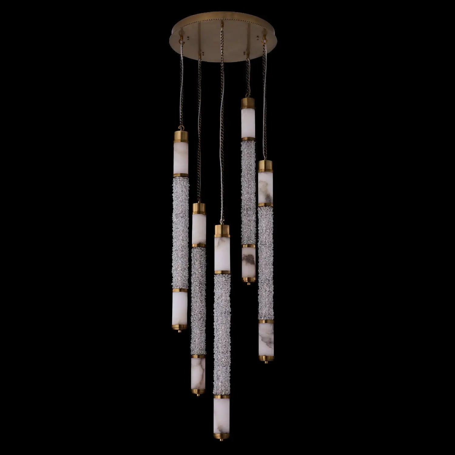 ALLEGRI, TUBO CCT LED FOYER LIGHT | 041951-062-FR001, PENDANT LIGHT