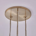 ALLEGRI, DIAMANTE 3 DROP PENDANT, PENDANT LIGHT