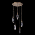 ALLEGRI, DIAMANTE 5 DROP PENDANT, PENDANT LIGHT
