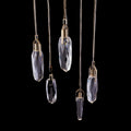 ALLEGRI, DIAMANTE 5 DROP PENDANT, PENDANT LIGHT