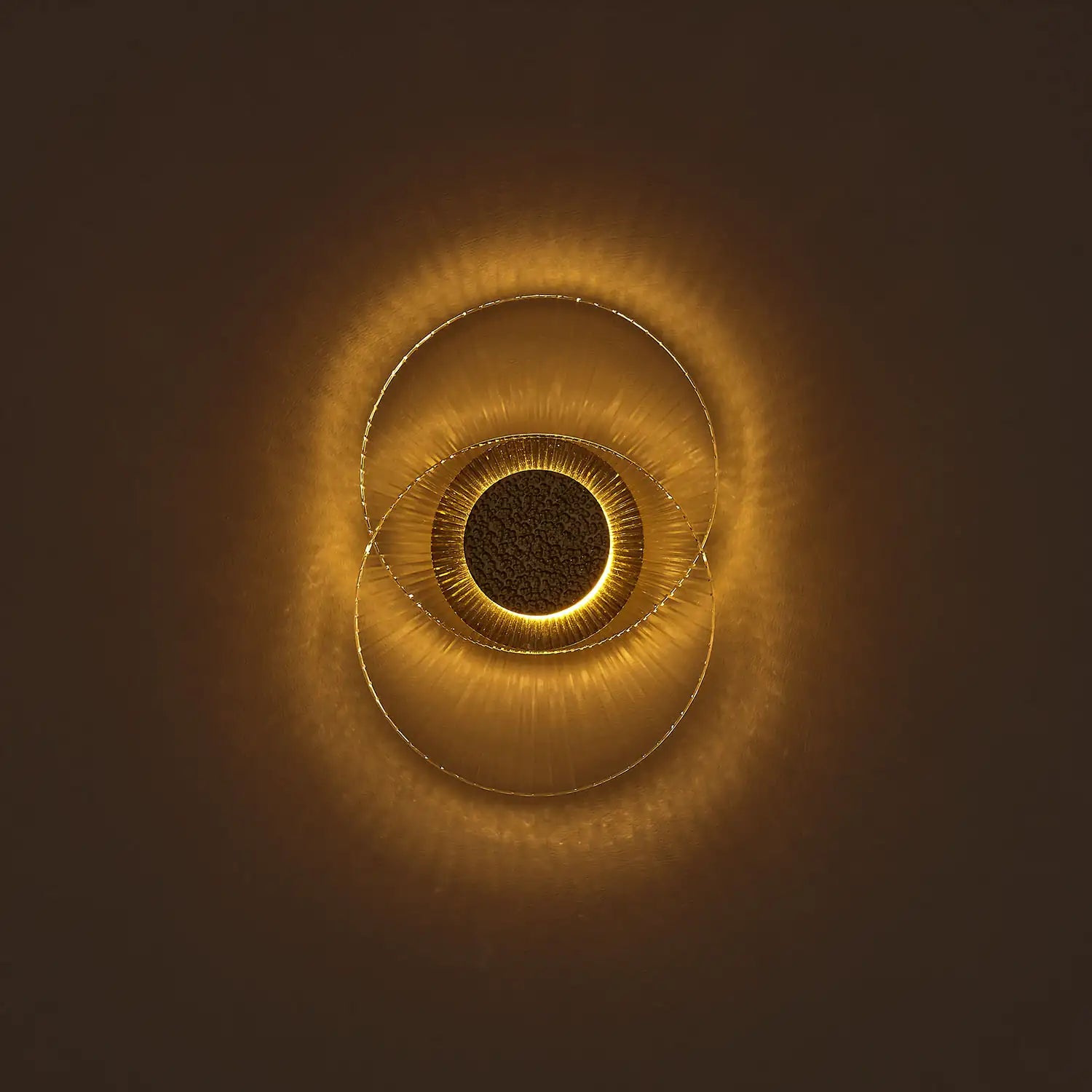 ALLEGRI, GIRARE LED 2 RING SCONCE, WALL SCONCES