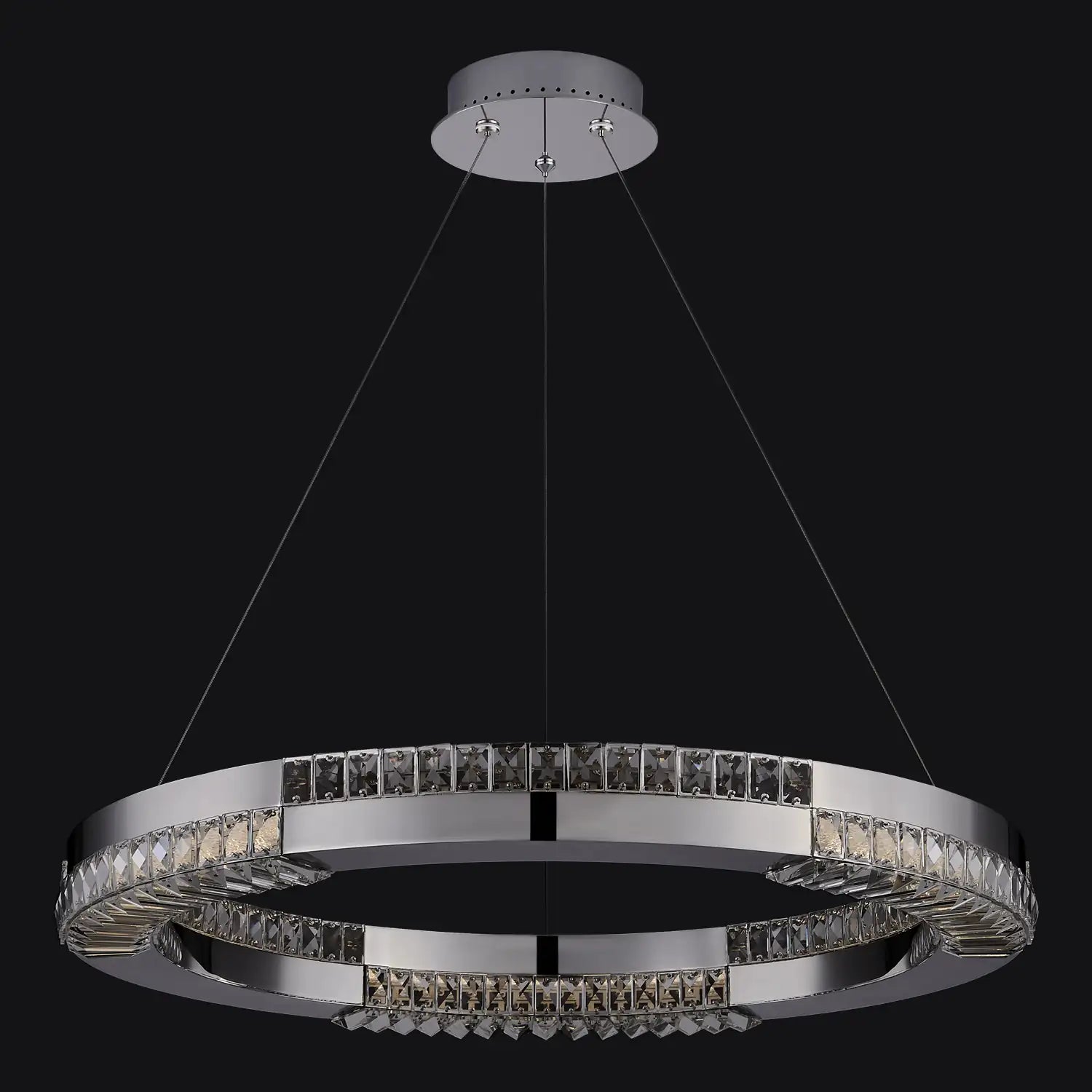 ALLEGRI, DAMA CHROME PENDANT, PENDANT LIGHT