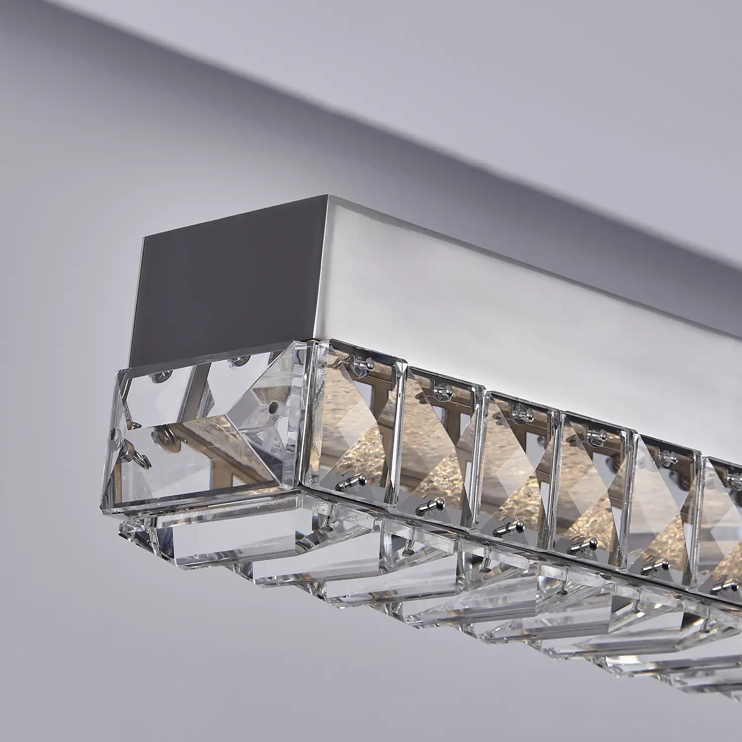 ALLEGRI, DAMA CHROME ISLAND LIGHT, PENDANT LIGHT