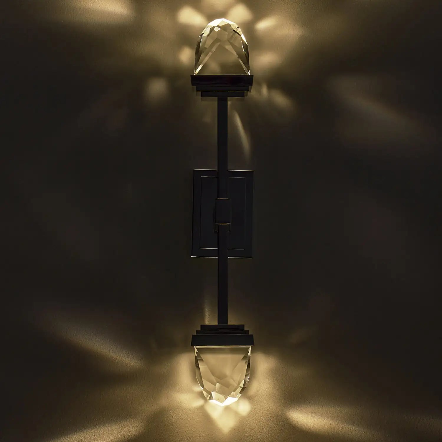 ALLEGRI, TAGLIO LED POLISHED SCONCE, WALL SCONCES