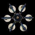 ALLEGRI, TINTA CHANDELIER, PENDANT LIGHT