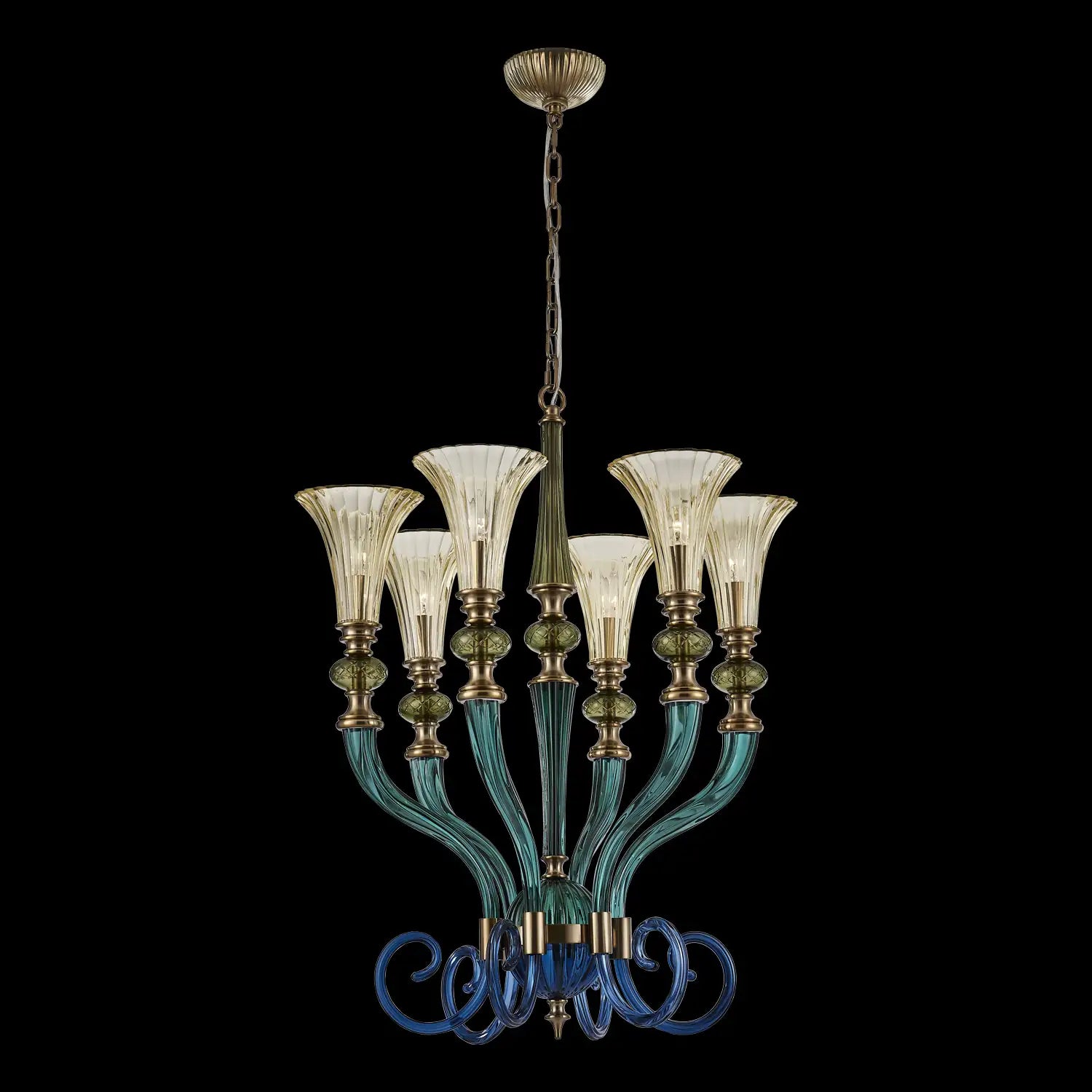 ALLEGRI, TINTA CHANDELIER, PENDANT LIGHT
