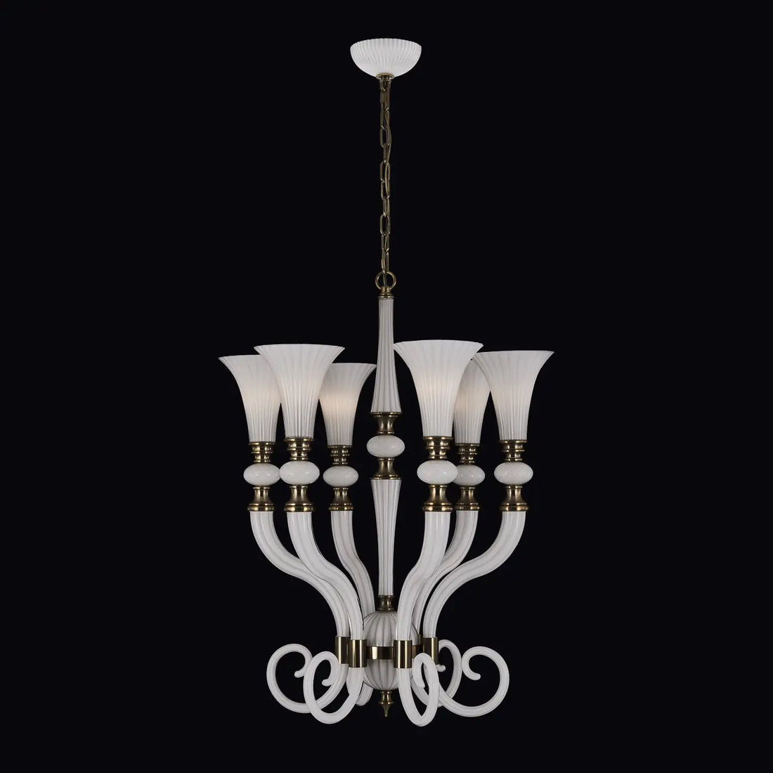 ALLEGRI, BIANCA CHANDELIER, CHANDELIER LIGHT