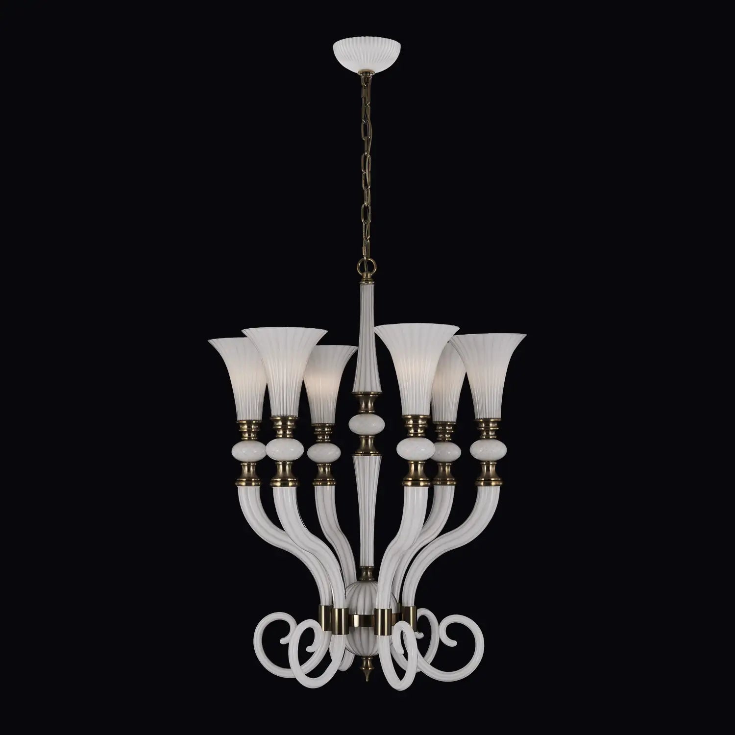 ALLEGRI, BIANCA CHANDELIER, CHANDELIER LIGHT