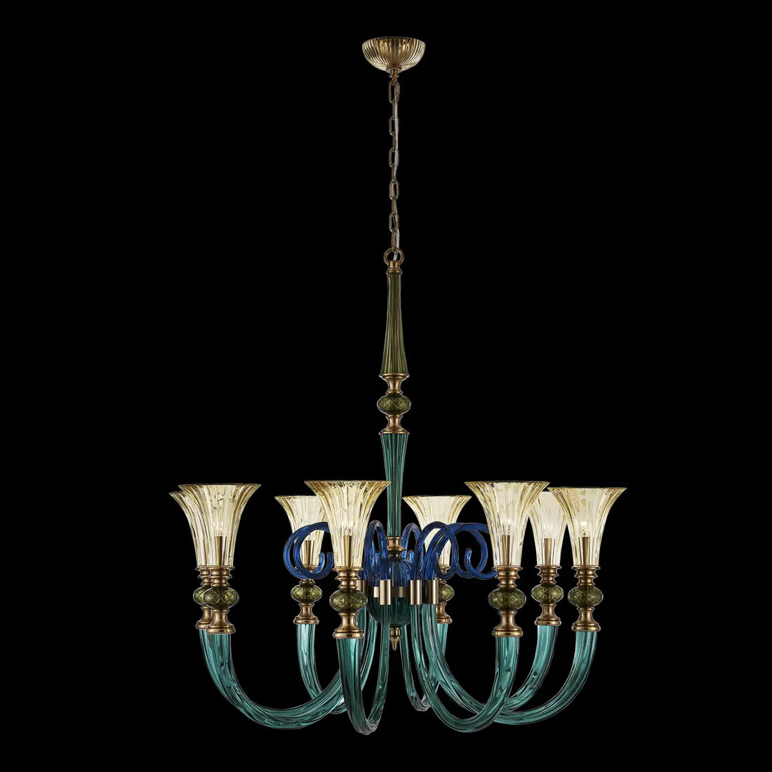 ALLEGRI, TINTA CHANDELIER, PENDANT LIGHT