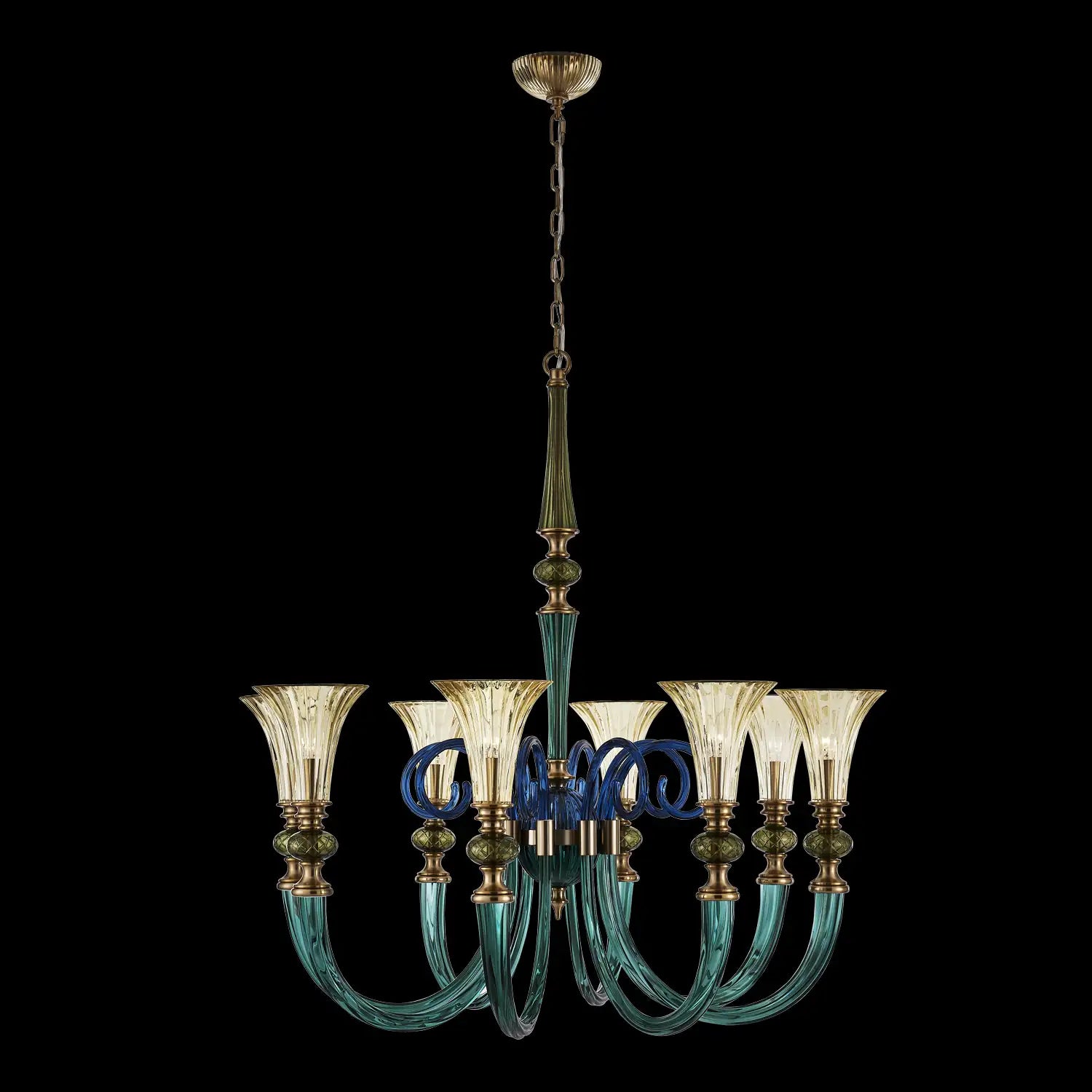 ALLEGRI, TINTA CHANDELIER, PENDANT LIGHT
