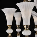ALLEGRI, BIANCA 2-TIER CHANDELIER, CHANDELIER LIGHT