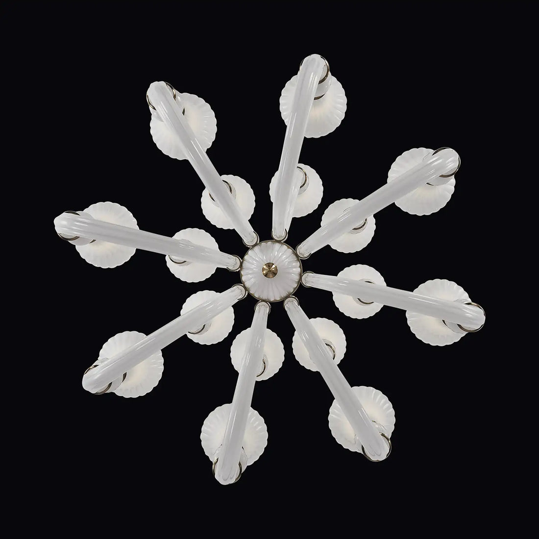 ALLEGRI, BIANCA 2-TIER CHANDELIER, CHANDELIER LIGHT