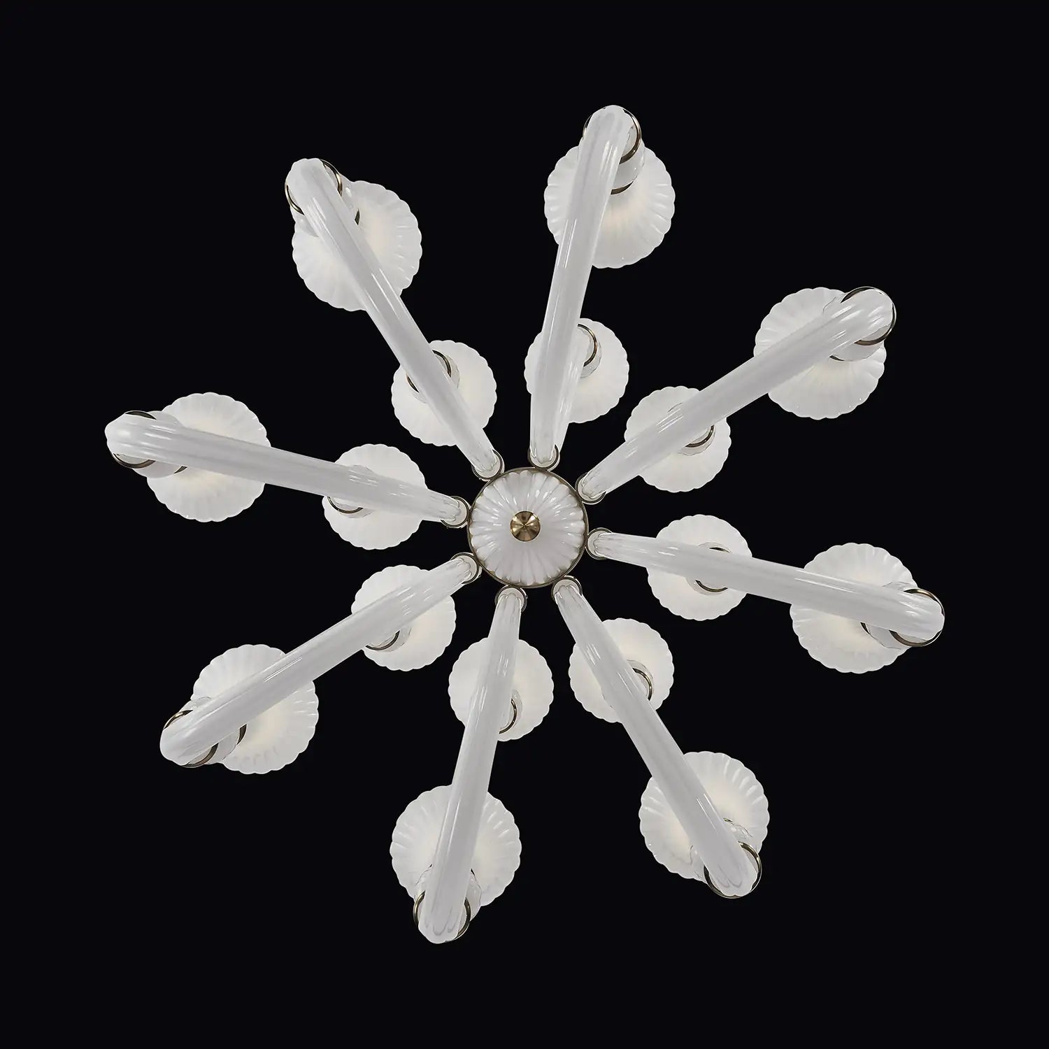 ALLEGRI, BIANCA 2-TIER CHANDELIER, CHANDELIER LIGHT