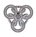 ALLEGRI, ROTONDO CHROME PENDANT, PENDANT LIGHT