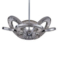 ALLEGRI, ROTONDO CHROME PENDANT, PENDANT LIGHT
