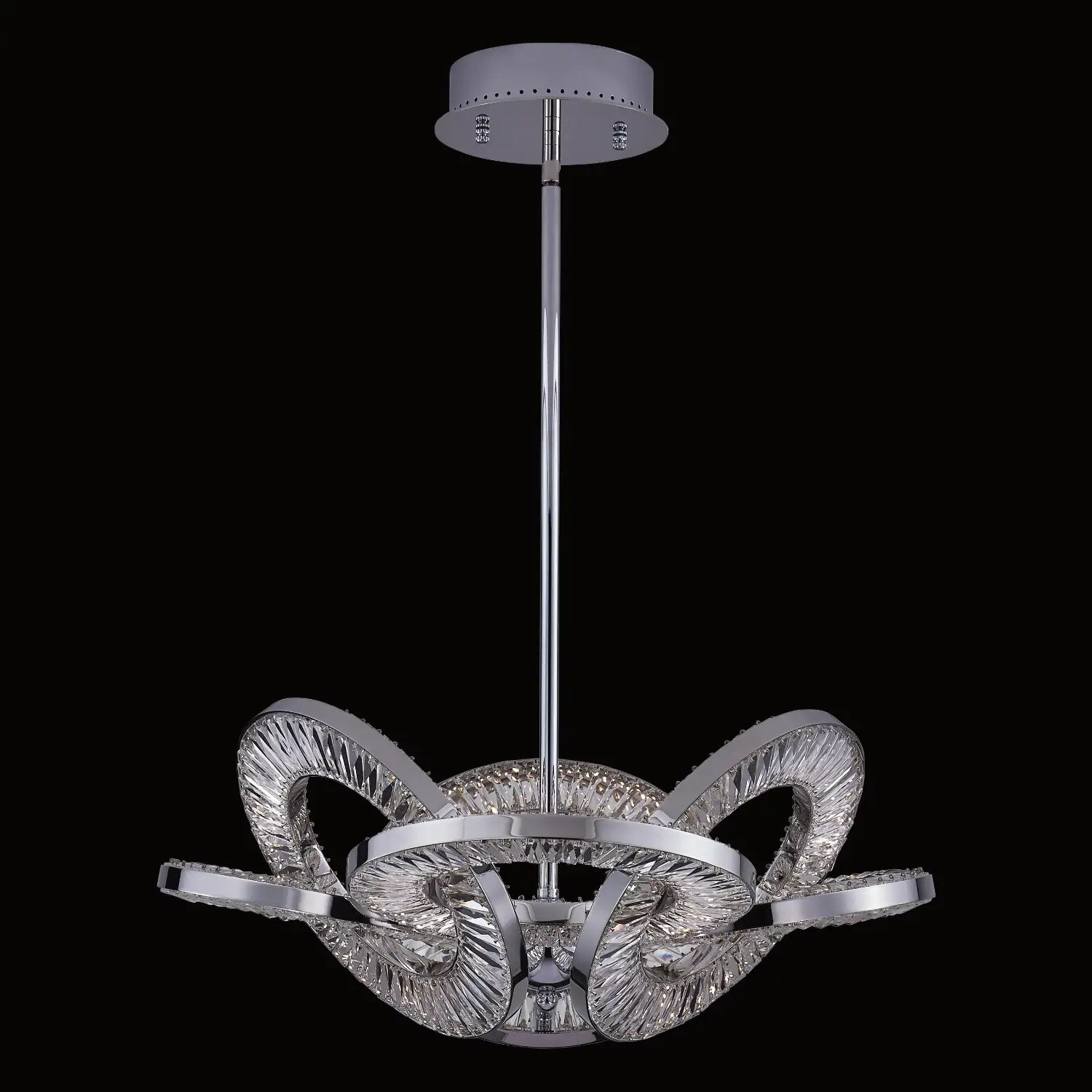 ALLEGRI, ROTONDO CHROME PENDANT, PENDANT LIGHT