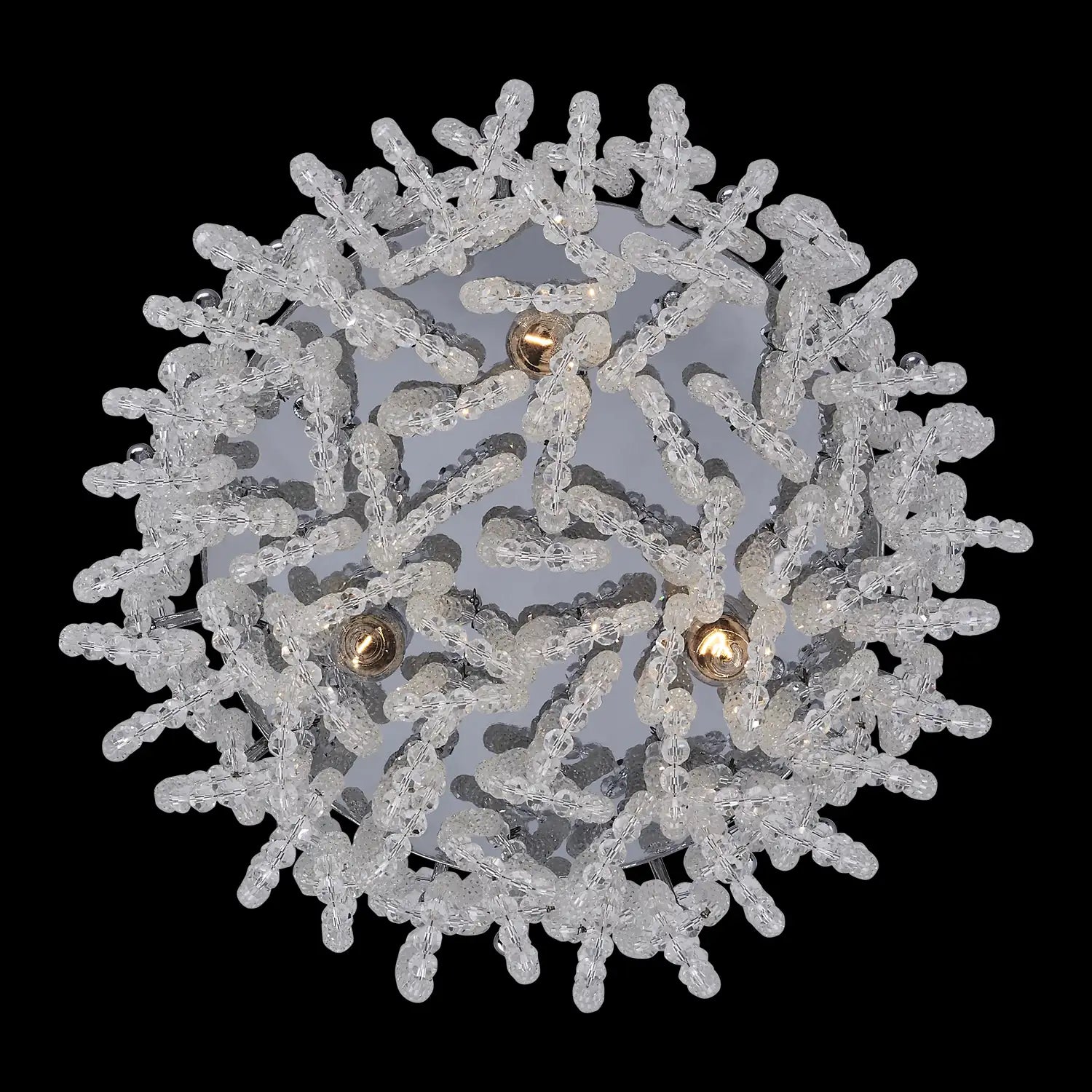 ALLEGRI, LOOPS FLUSH MOUNT, FLUSH MOUNT CEILING LIGHTS 