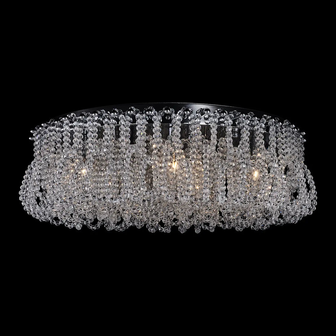 ALLEGRI, LOOPS FLUSH MOUNT, FLUSH MOUNT CEILING LIGHTS 