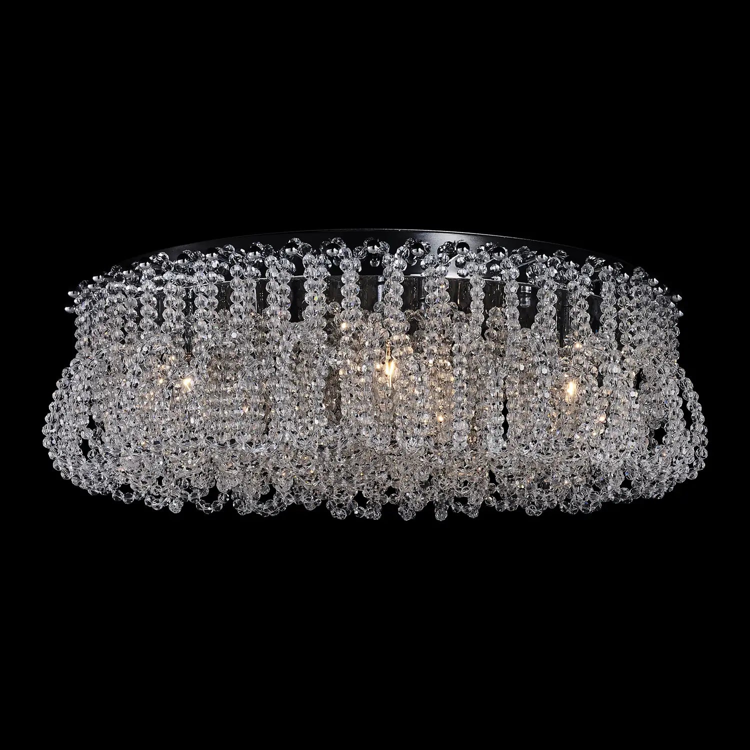 ALLEGRI, LOOPS FLUSH MOUNT, FLUSH MOUNT CEILING LIGHTS 