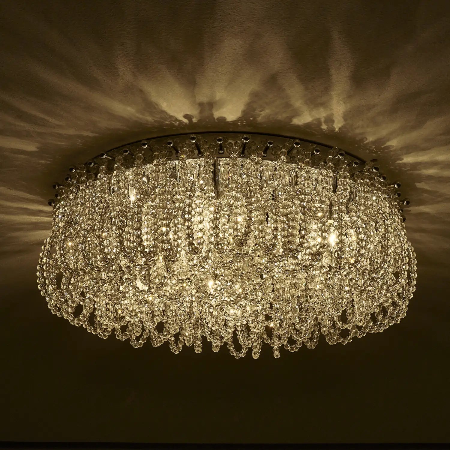 ALLEGRI, LOOPS FLUSH MOUNT, FLUSH MOUNT CEILING LIGHTS 