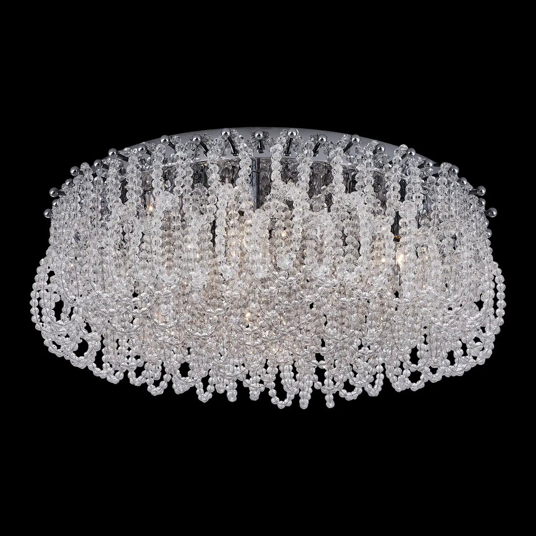 ALLEGRI, LOOPS FLUSH MOUNT, FLUSH MOUNT CEILING LIGHTS