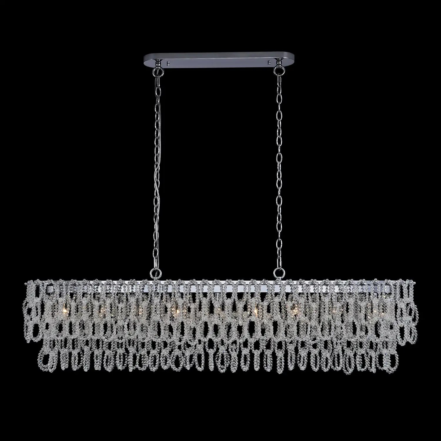 ALLEGRI, LOOPS LINEAR PENDANT | 044861-010-FR001, PENDANT LIGHT