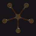 ALLEGRI, MISTO LED CHANDELIER, PENDANT LIGHT