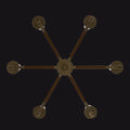 ALLEGRI, MISTO LED CHANDELIER, PENDANT LIGHT