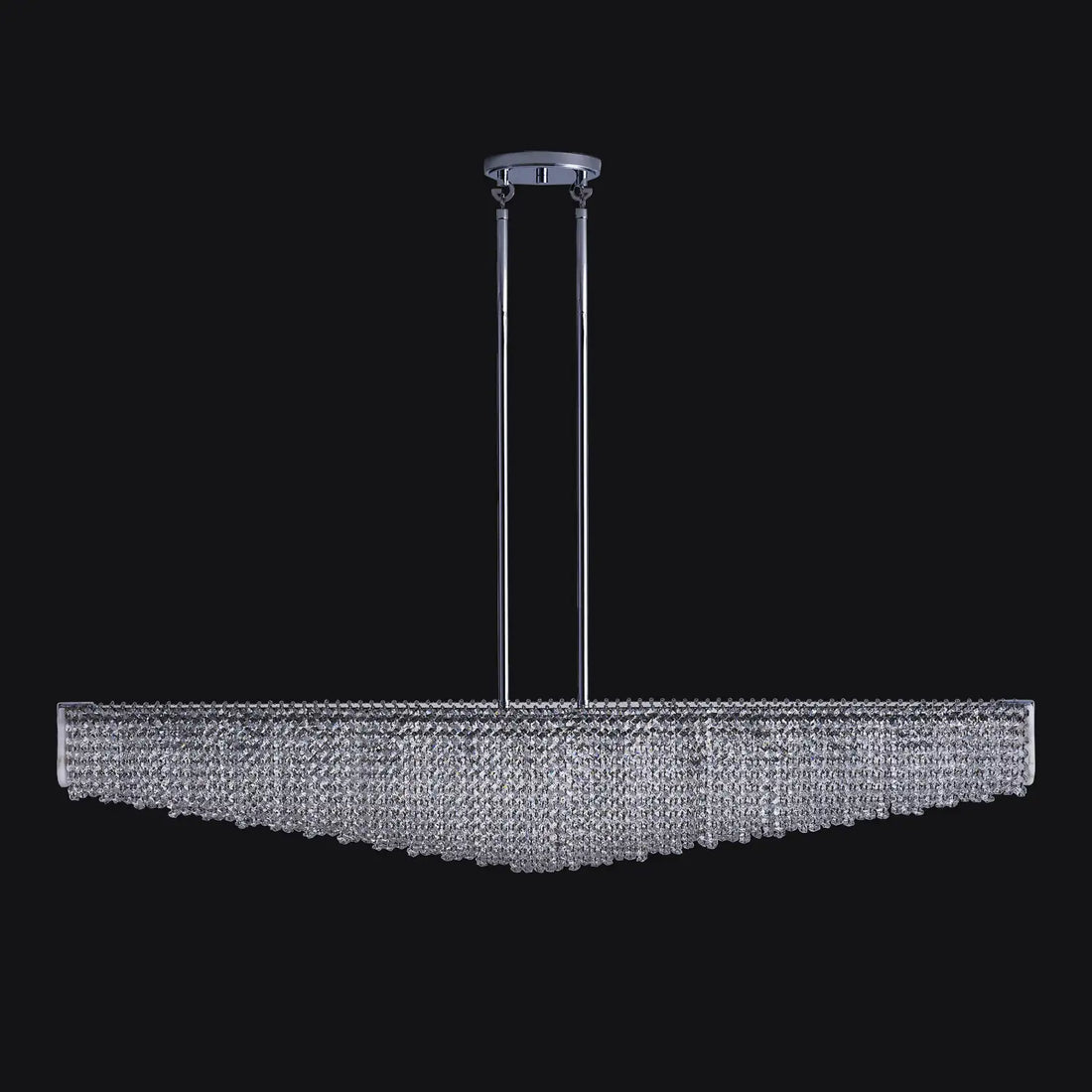 ALLEGRI, DURANT CHROME ISLAND LIGHT | 045861-010-FR001, PENDANT LIGHT
