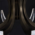 ALLEGRI, CORNA LED CHANDELIER, PENDANT LIGHT