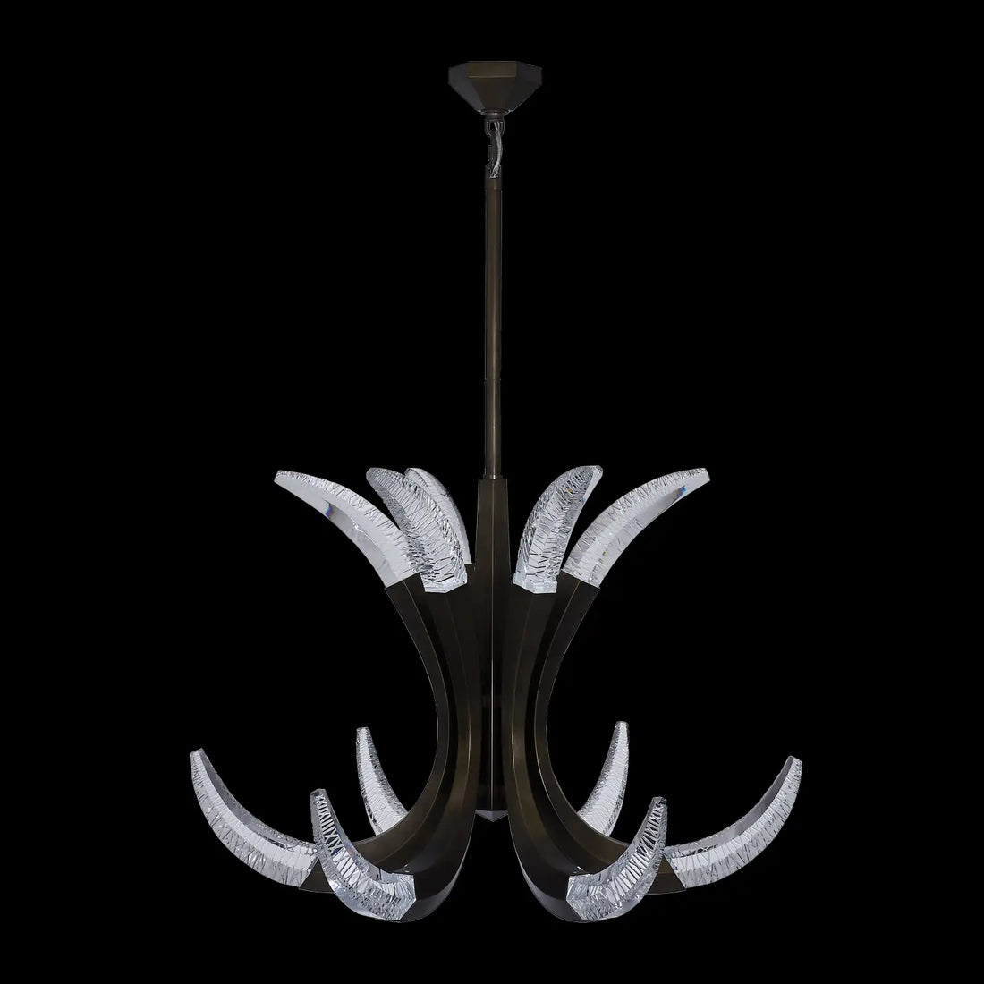 ALLEGRI, CORNA LED CHANDELIER, PENDANT LIGHT
