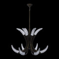 ALLEGRI, CORNA LED CHANDELIER, PENDANT LIGHT