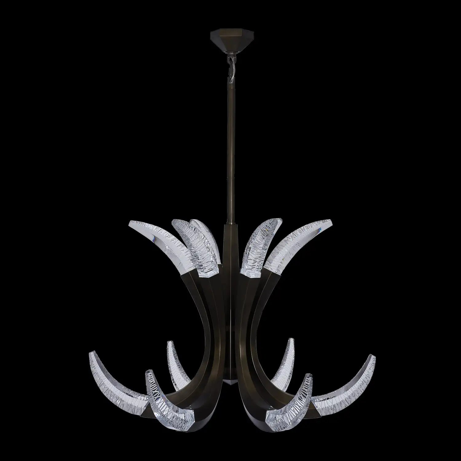 ALLEGRI, CORNA LED CHANDELIER, PENDANT LIGHT