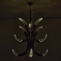 ALLEGRI, CORNA LED CHANDELIER, PENDANT LIGHT