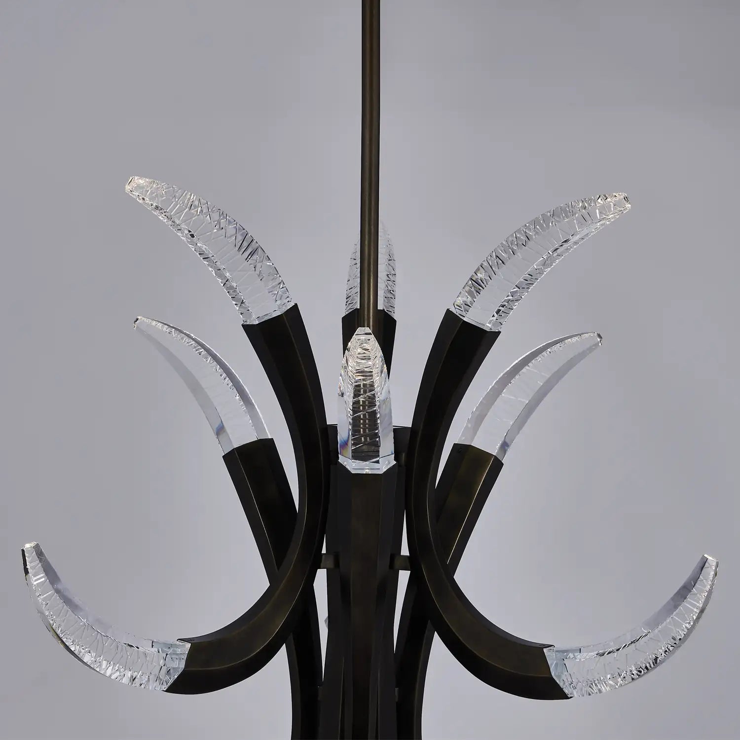 ALLEGRI, CORNA LED CHANDELIER, PENDANT LIGHT