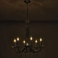 ALLEGRI, PASSO CHAM GLD CHANDELIER, PENDANT LIGHT