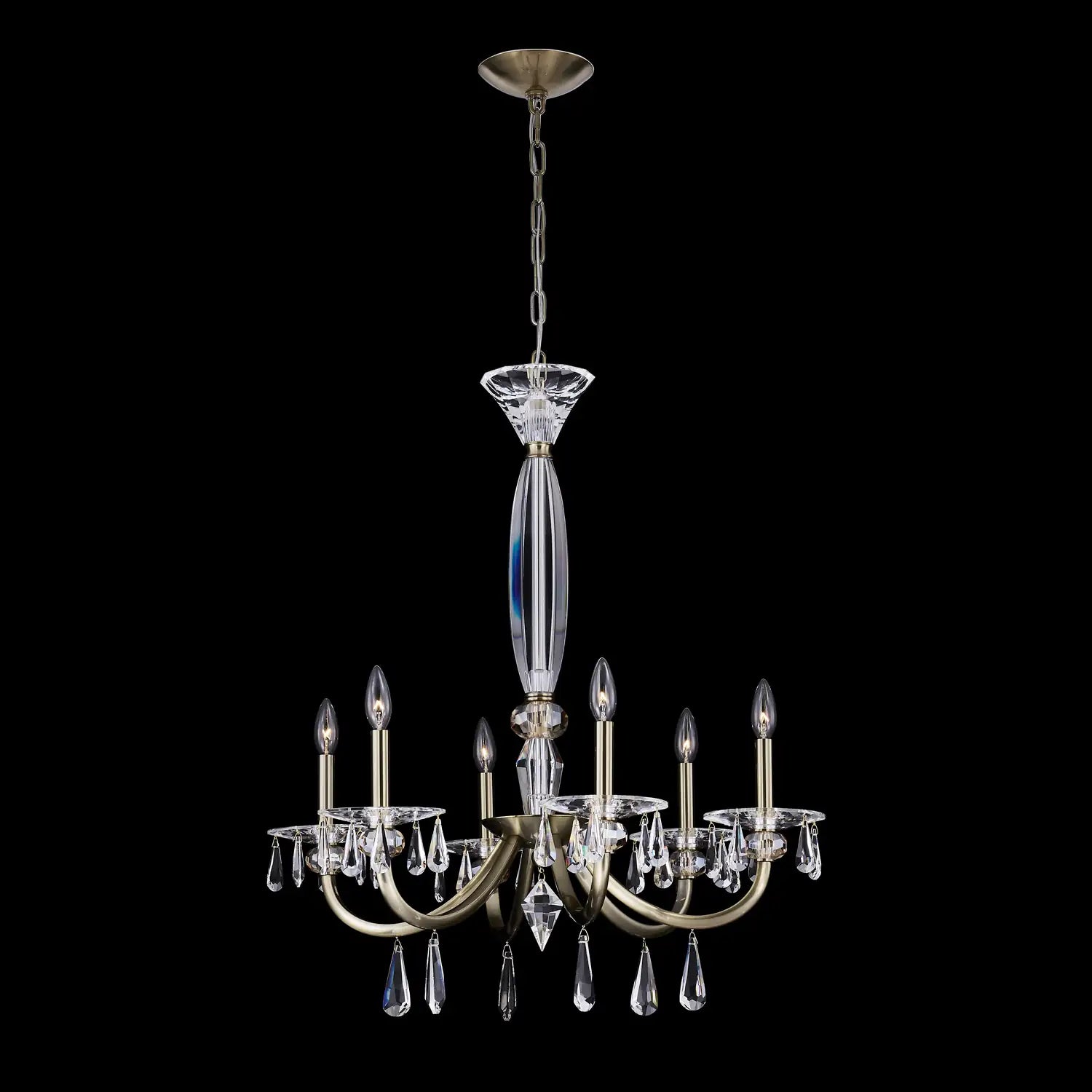 ALLEGRI, PASSO CHAM GLD CHANDELIER, PENDANT LIGHT