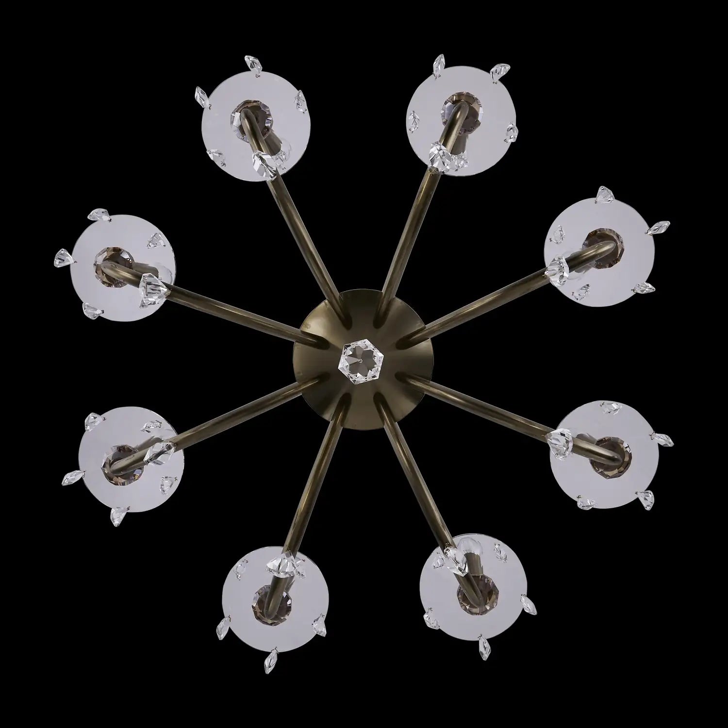 ALLEGRI, PASSO CHAM GLD CHANDELIER, PENDANT LIGHT