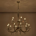 ALLEGRI, PASSO CHAM GLD CHANDELIER, PENDANT LIGHT