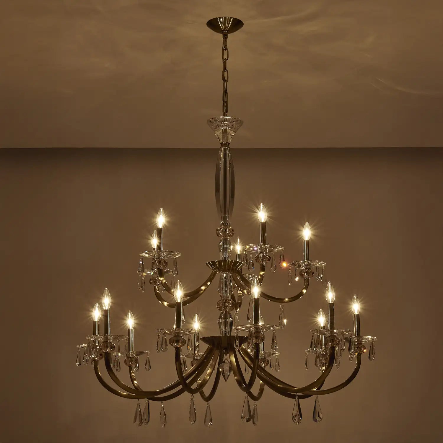 ALLEGRI, PASSO CHAM GLD CHANDELIER, PENDANT LIGHT