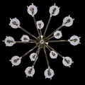 ALLEGRI, PASSO CHAM GLD CHANDELIER, PENDANT LIGHT